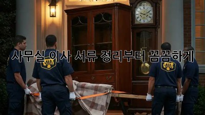 사무실 이사? 서류 정리부터 꼼꼼하게!